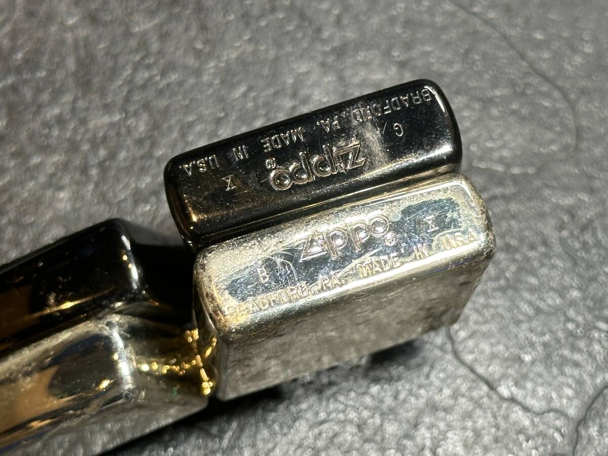 B184●ZIPPO ジッポ　ライター　 イルカ ブルー カジキ２個セット_画像4