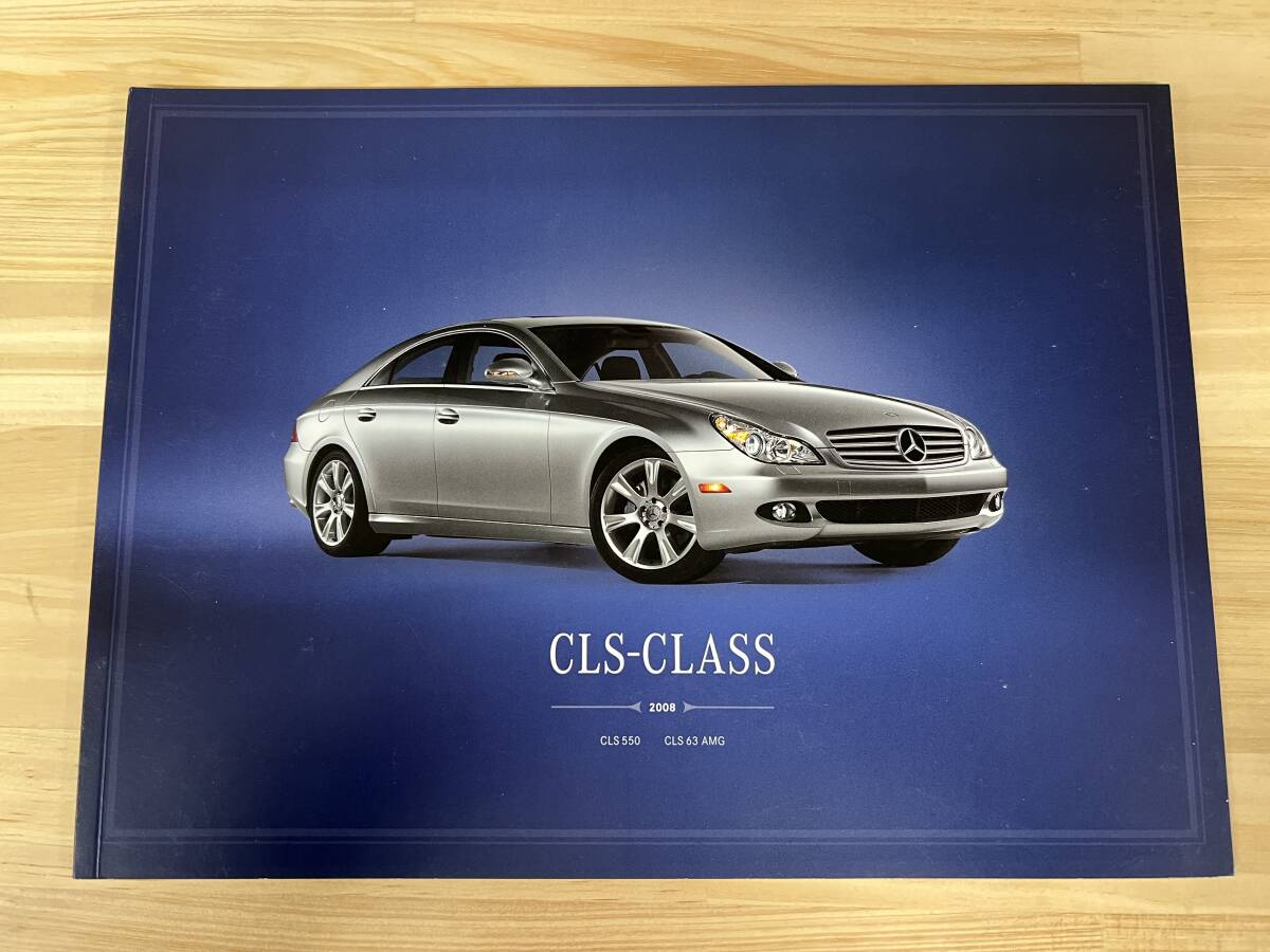 メルセデスベンツ CLS-クラス W219 2008yモデル 米国版 カタログ 43ページ サイズ : 約28cm x 約20.3cm CLS550／CLS63 AMG_画像1