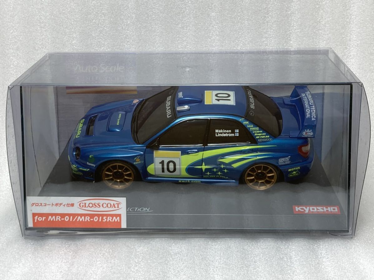 即決 KYOSHO 京商 ミニッツ ボディ スバル インプレッサ WRC 2002 Rally Car グロスコート 未使用品 当時物 希少 絶版