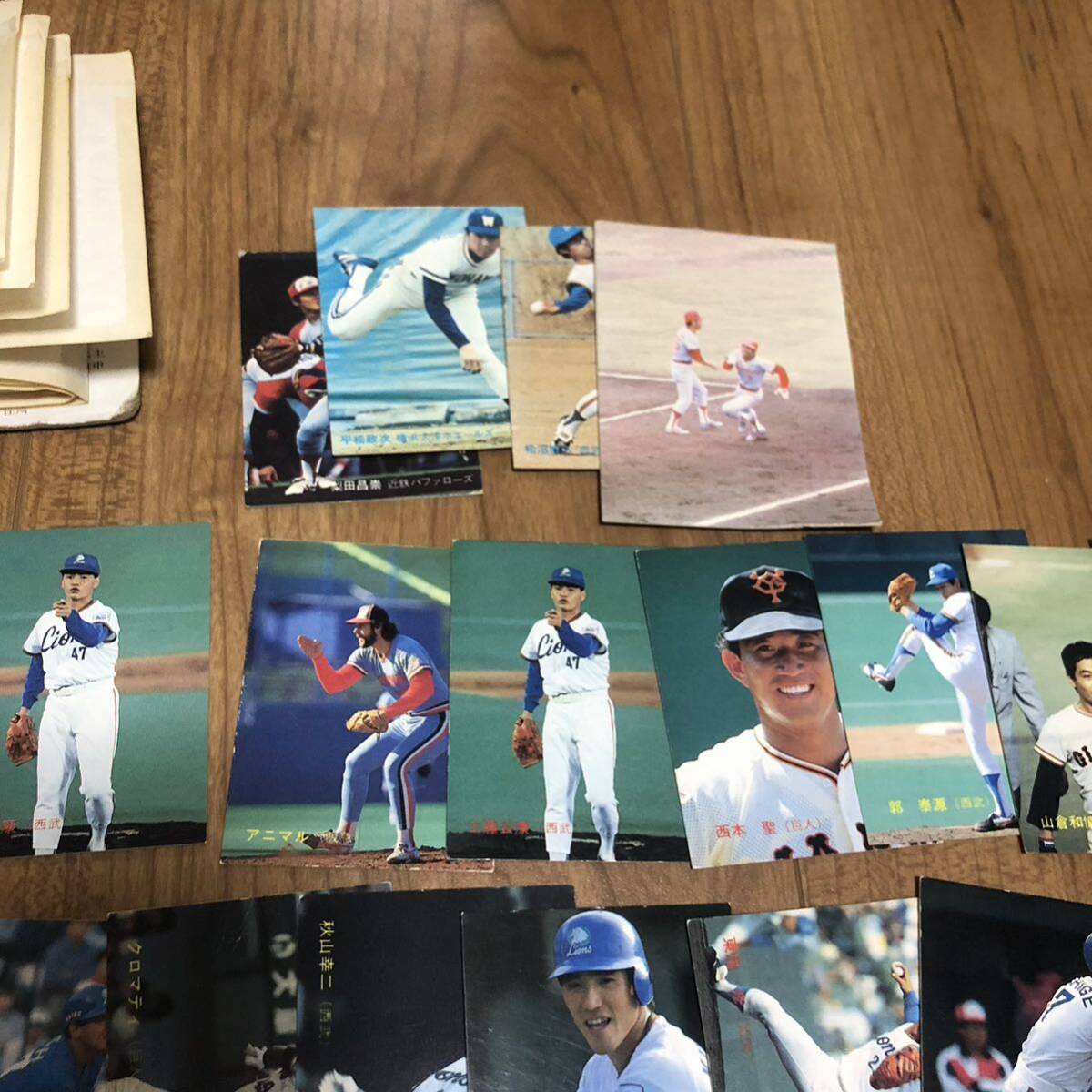 カルビー　プロ野球カード　1979 1981 1987 まとめ売り　ファイル付き_画像3
