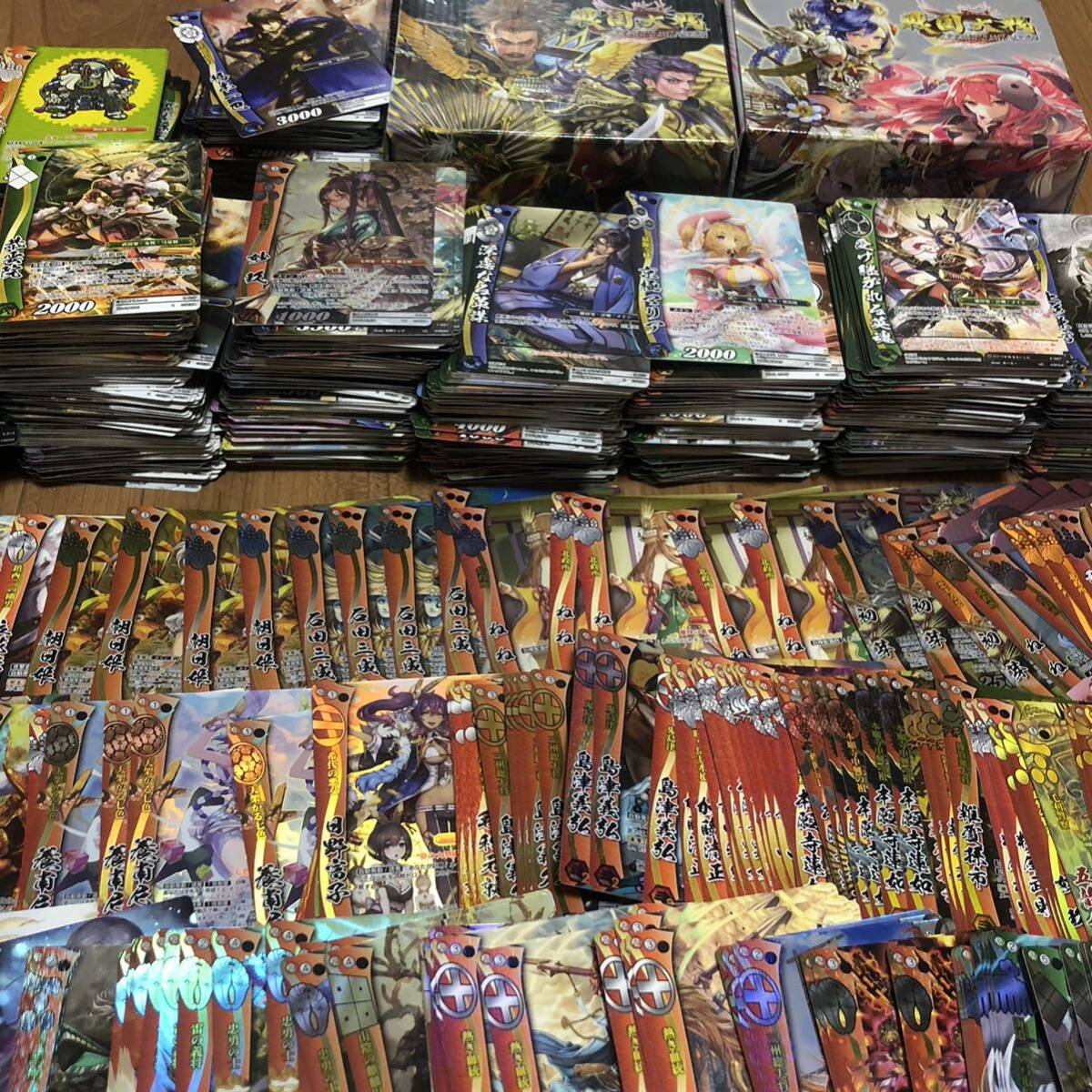 戦国大戦　tcg カード　閉店店舗引き取り品　PT PR SR 大量あり　800枚以上あり_画像2