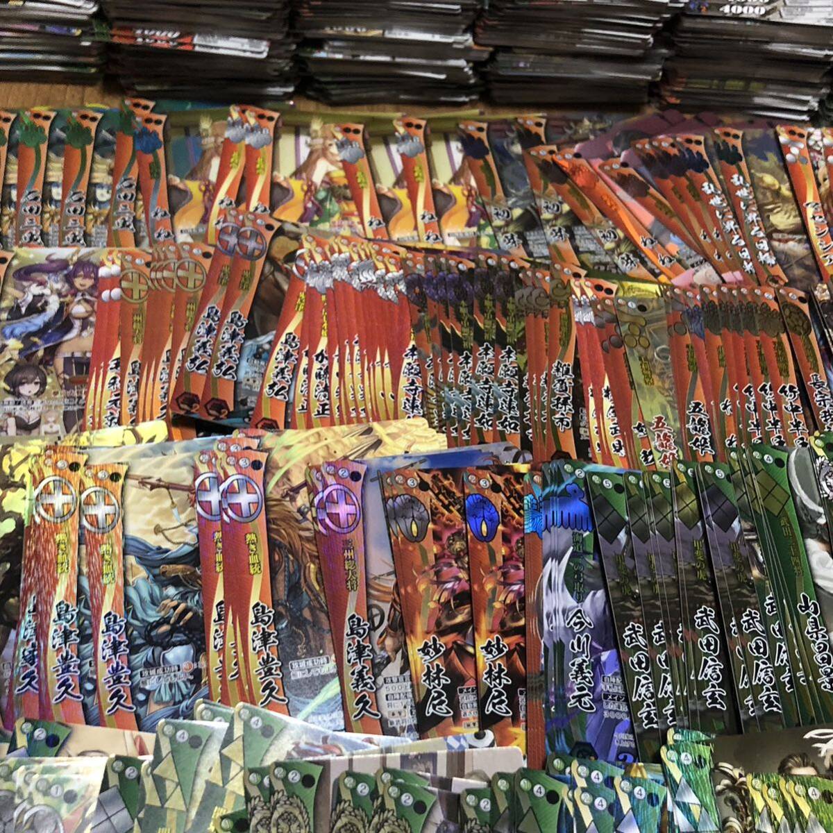 戦国大戦 tcg カード 閉店店舗引き取り品 PT PR SR 大量あり 800枚以上ありの画像4