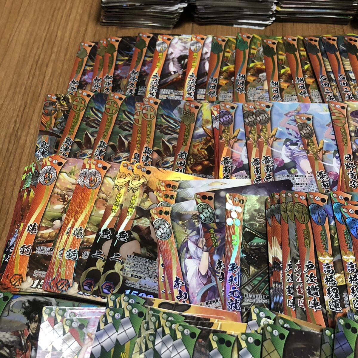 戦国大戦　tcg カード　閉店店舗引き取り品　PT PR SR 大量あり　800枚以上あり_画像3