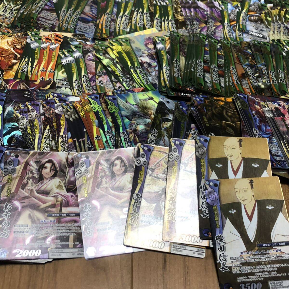 戦国大戦　tcg カード　閉店店舗引き取り品　PT PR SR 大量あり　800枚以上あり_画像10