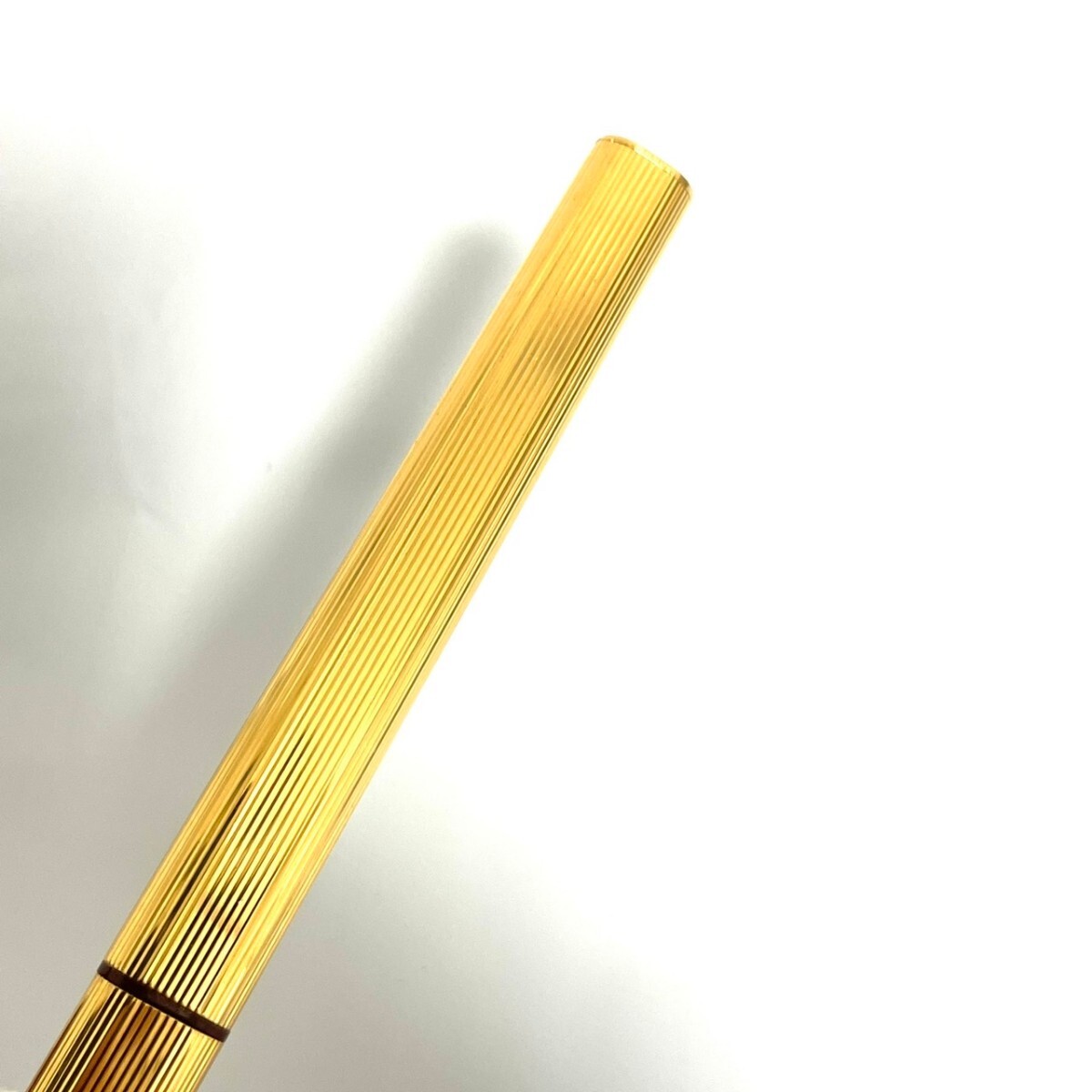 １円スタート 極美品　Cartier カルティエ トリニティ ボールペン ツイスト式　ゴールド 筆記用具_画像6