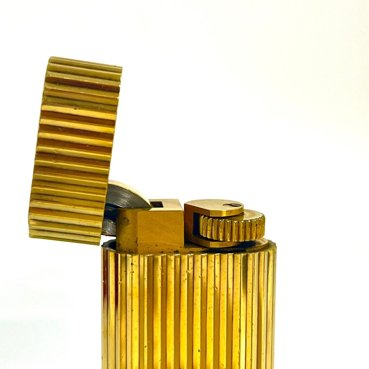 1円スタート Cartier カルティエ ライター ゴールド ガスライターの画像6