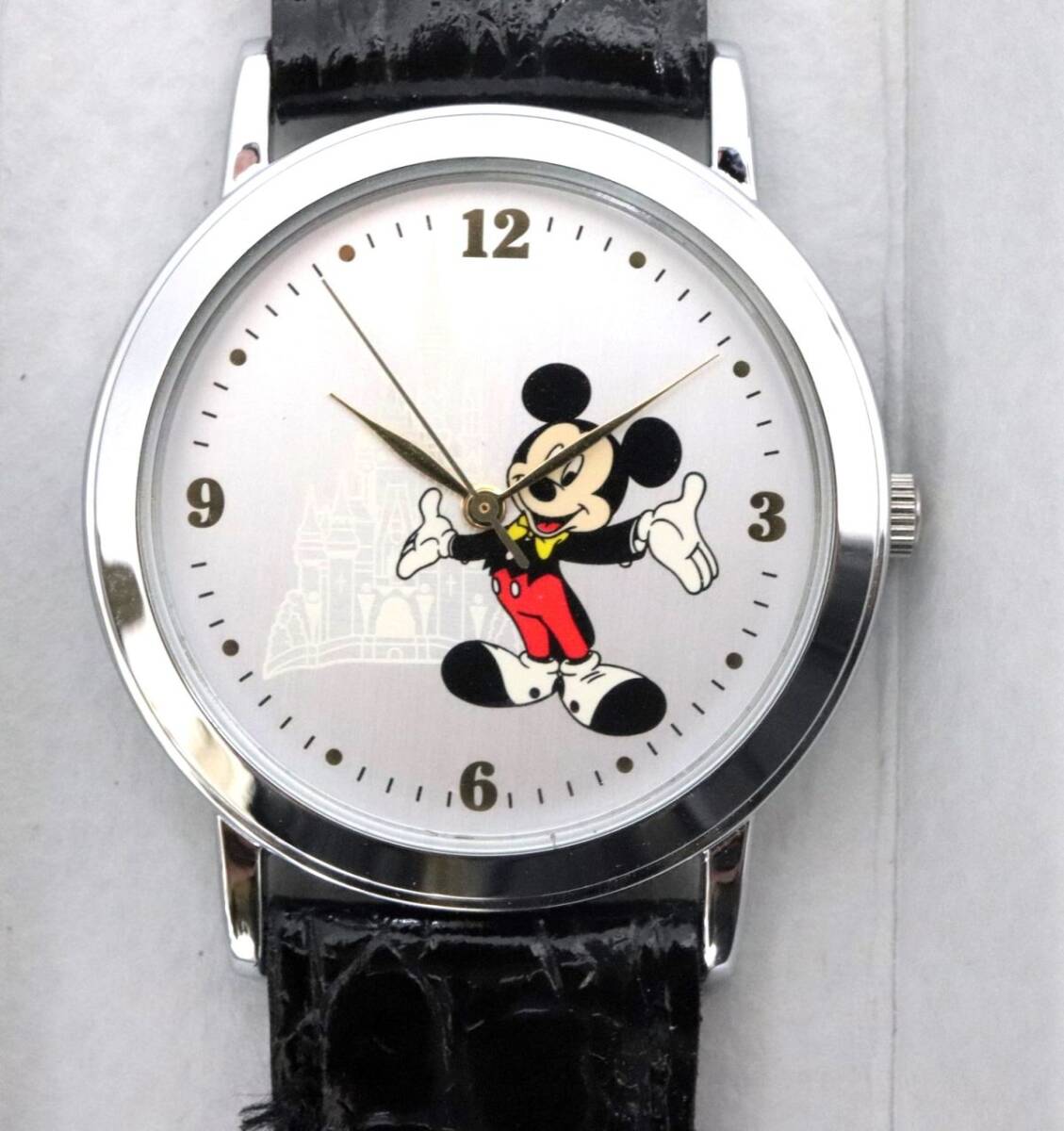 【未使用】Disney キャスト限定 腕時計 長時間勤務(勤続3000時間)腕時計 非売品 長時間表彰記念品 ミッキー ディズニー V821-0240◎5738-4の画像1