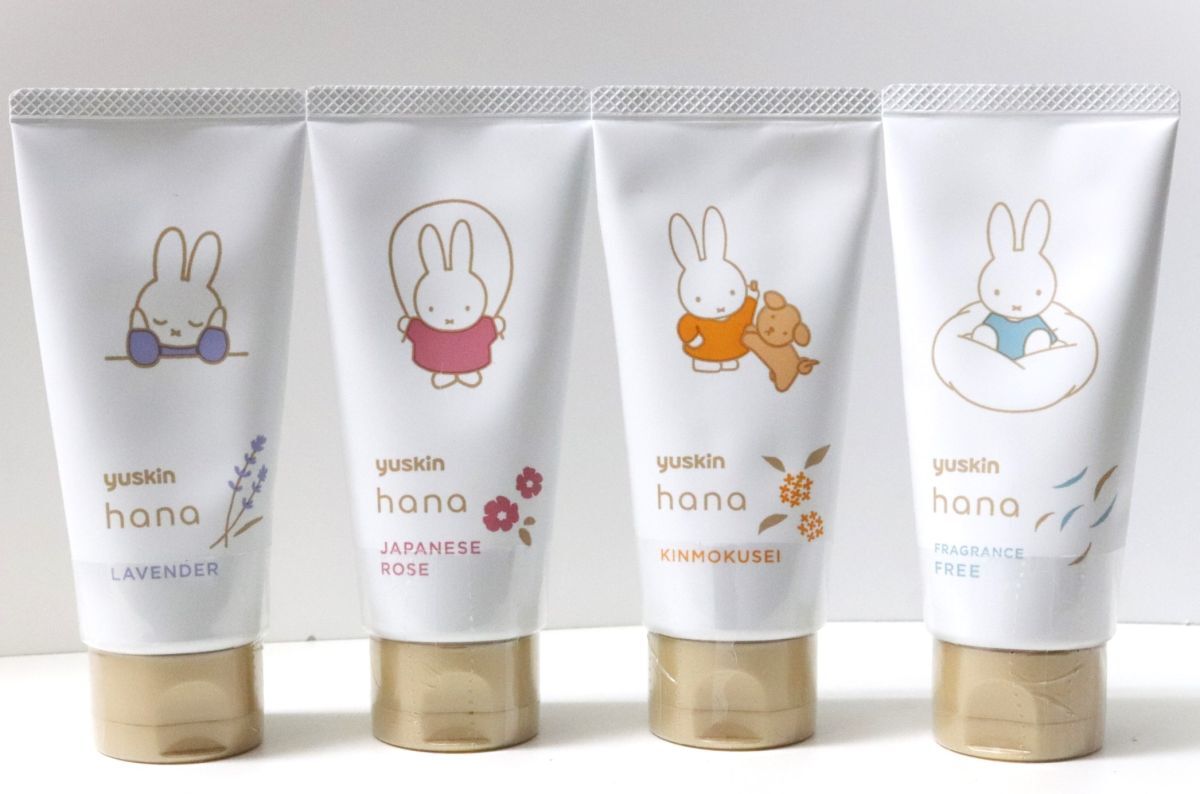 [ unused ] Youth gold is na hand cream height moisturizer place person 4 kind set Miffy lavender /japa needs rose / osmanthus / fragrance free 