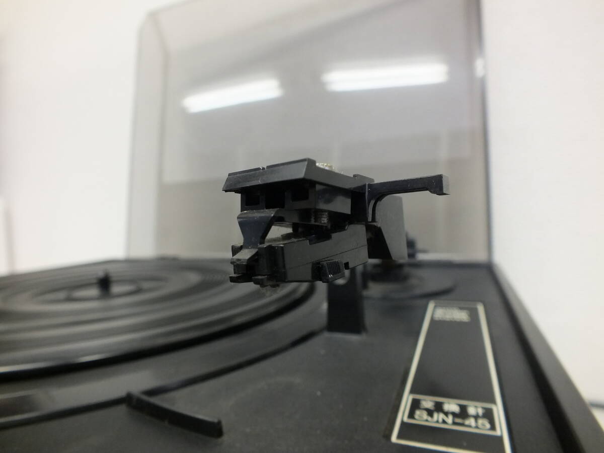  COLUMBIA/コロンビア SR-K10 レコードプレーヤー ターンテーブル カセットテープ オーディオ機器 昭和 レトロ 激安1円スタート  の画像8
