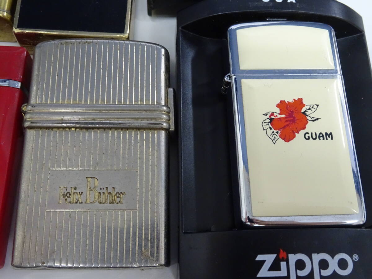 Zippo ジッポ ジッポー ライター まとめて GUAM Winston 現状品 ジャンク 激安1円スタート_画像4