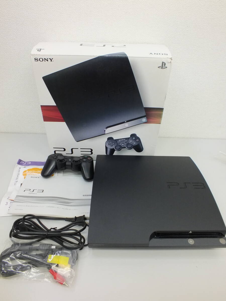 SONY PS3 本体 CECH-2000A 120GB プレステ３ 箱・取説付き 通電のみ 