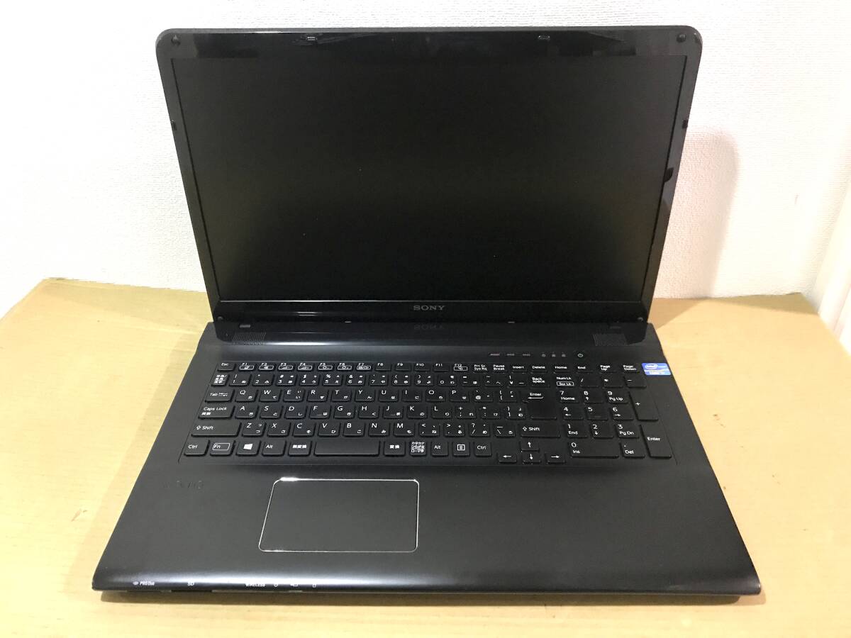 SONY VAIO SVE171C11N/Core i7-3632QM 2.20GHz/メモリ8GB/HDD320GB/ブルーレイBDC-TD05/17.3インチ(1920×1080)【ジャンク扱い】_画像1