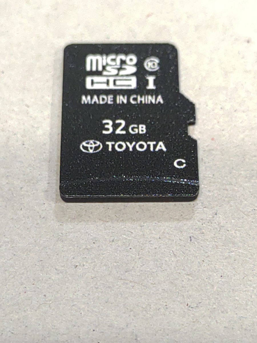 2024.3更新 トヨタ純正ナビ NSZT-Y68T 2022秋 地図データ SDカード microSD_画像1