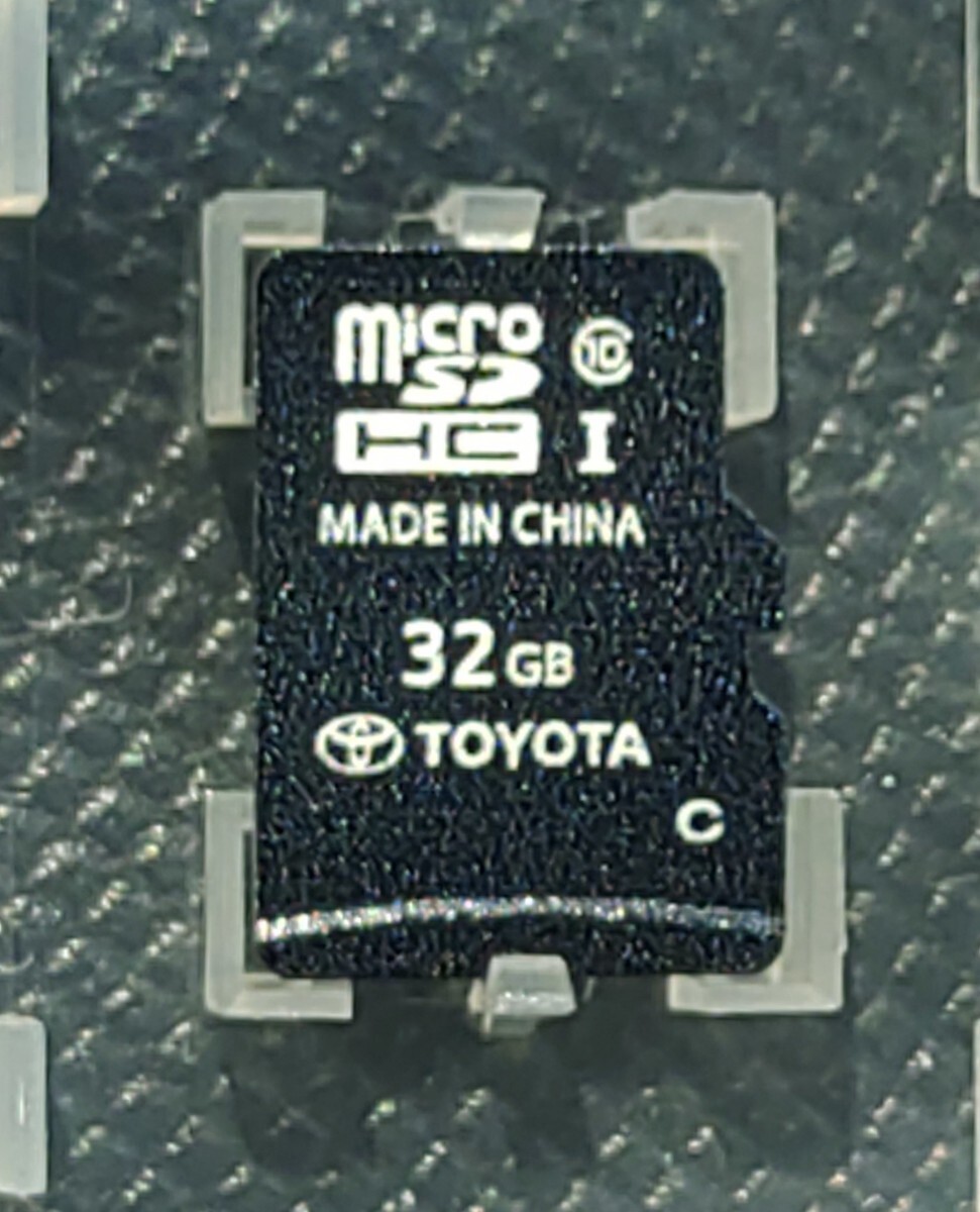 2024.3更新 トヨタ純正ナビ NSZT-Y68T 2021秋 地図データ microSD SDカード