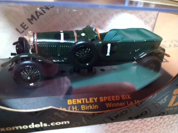 ixo 1/43 BENTLEY ベントレー SPEED SIX NO1 Winner Le Mans 1929_画像2