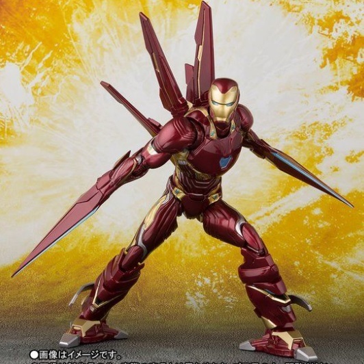 【★大感謝セール】 アイアンマン フィギュアーツ S.H.Figurerts 【新品・輸送箱未開封・送料無料】 マーク50 マーベル ナノウェポンセット アイアンマン