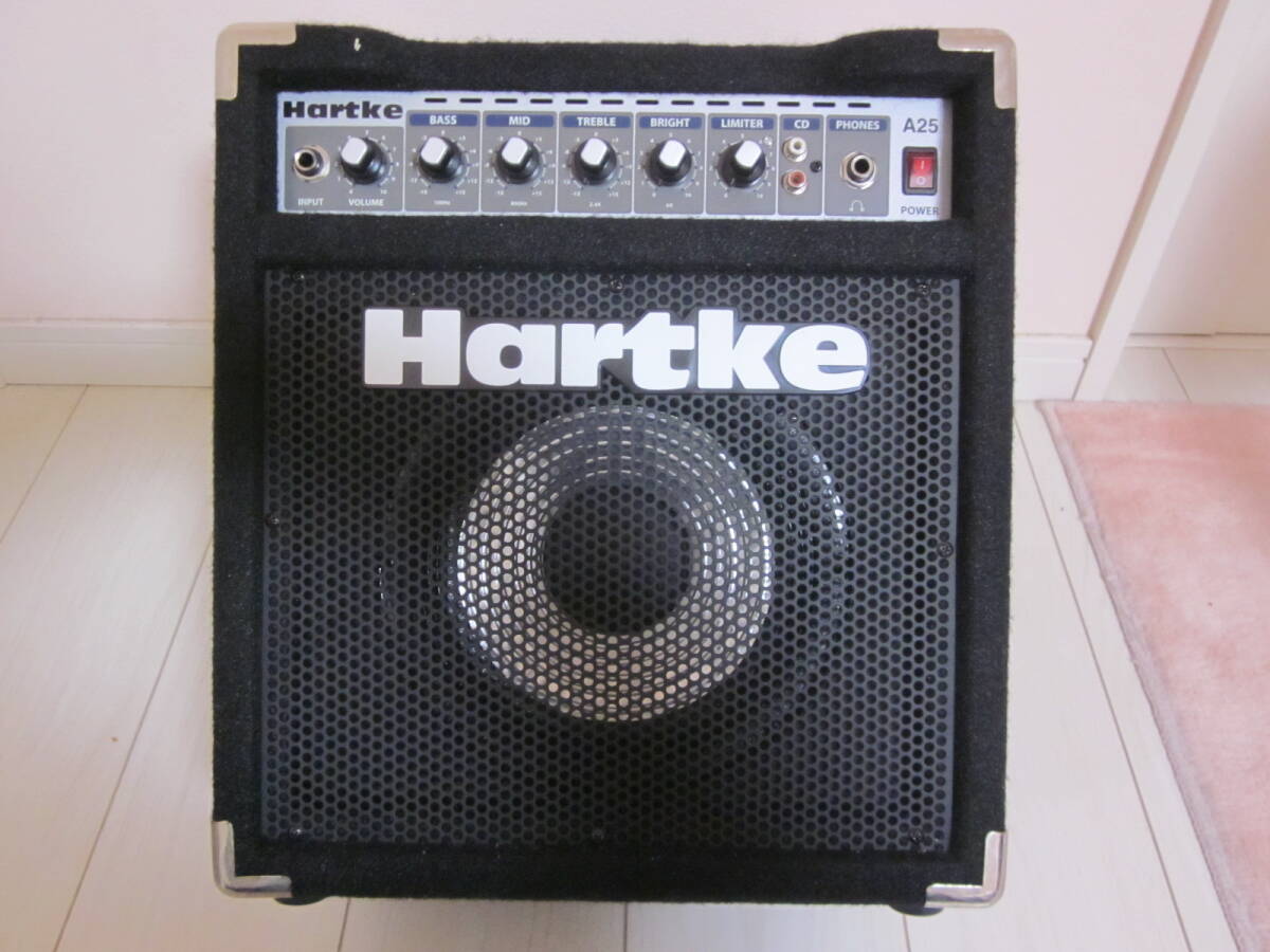 希少！生産終了　Hartke ハートキー　コンボ　ベースアンプ　A25　程度良