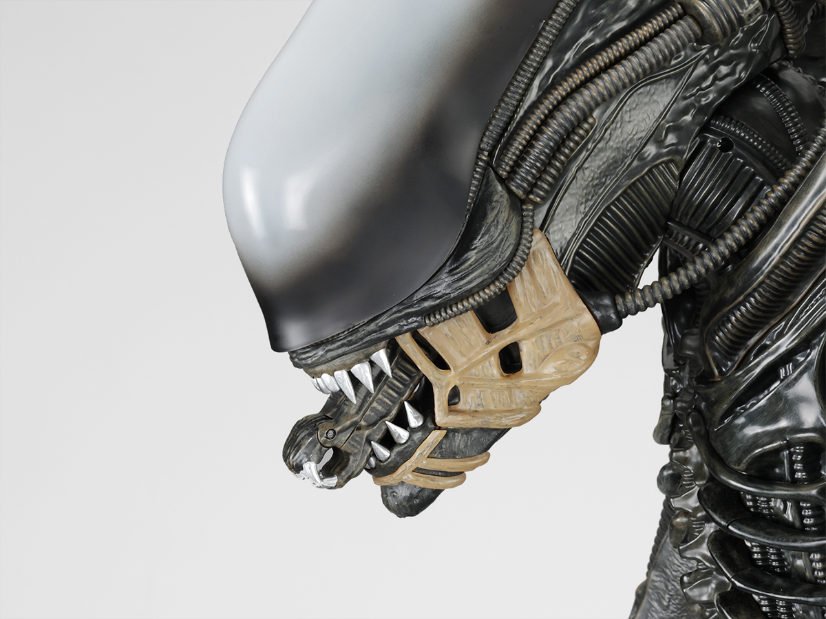 エイリアンゼノモーフを作る アシェット 体長 １.２ｍ 全幅 ６０ｃｍ ＡＬＩＥＮ 完成品 送料無料の画像7