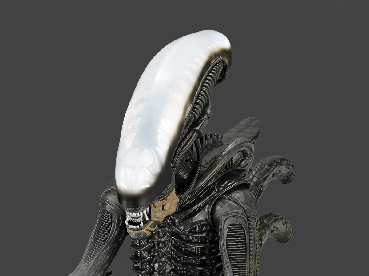 エイリアンゼノモーフを作る アシェット 体長 １.２ｍ 全幅 ６０ｃｍ ＡＬＩＥＮ 全巻１００号 送料無料の画像7