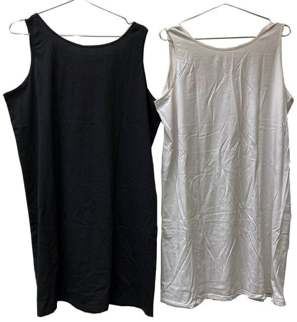 CR12365 IBK⑥[ special price ] new goods with translation large tank top 2 color 2 sheets set 6L light gray other cotton 100%. sweat speed . contact cold sensation lady's 