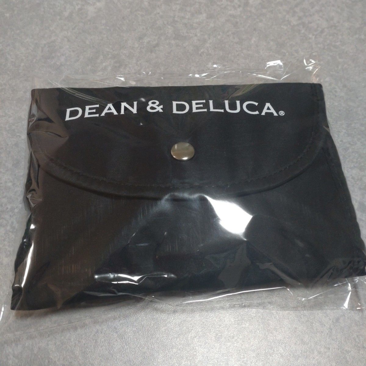 ディーンアンドデルーカ DEAN&DELUCA  エコバッグ ショッピングバッグ 折りたたみ ブラック 黒 新品