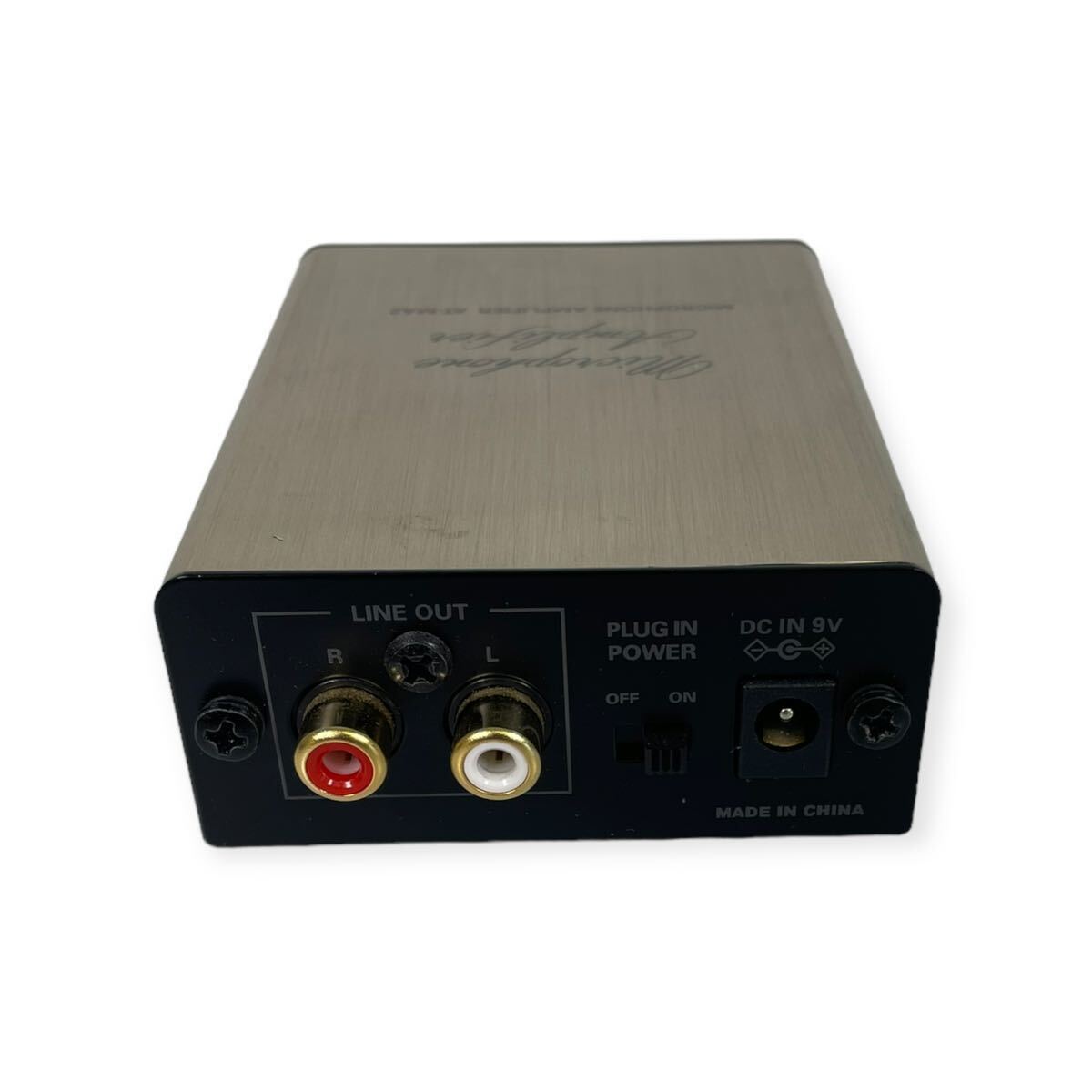 audio-technica オーディオテクニカ AT-MA2 マイクロホンアンプ アダプター付き _画像3