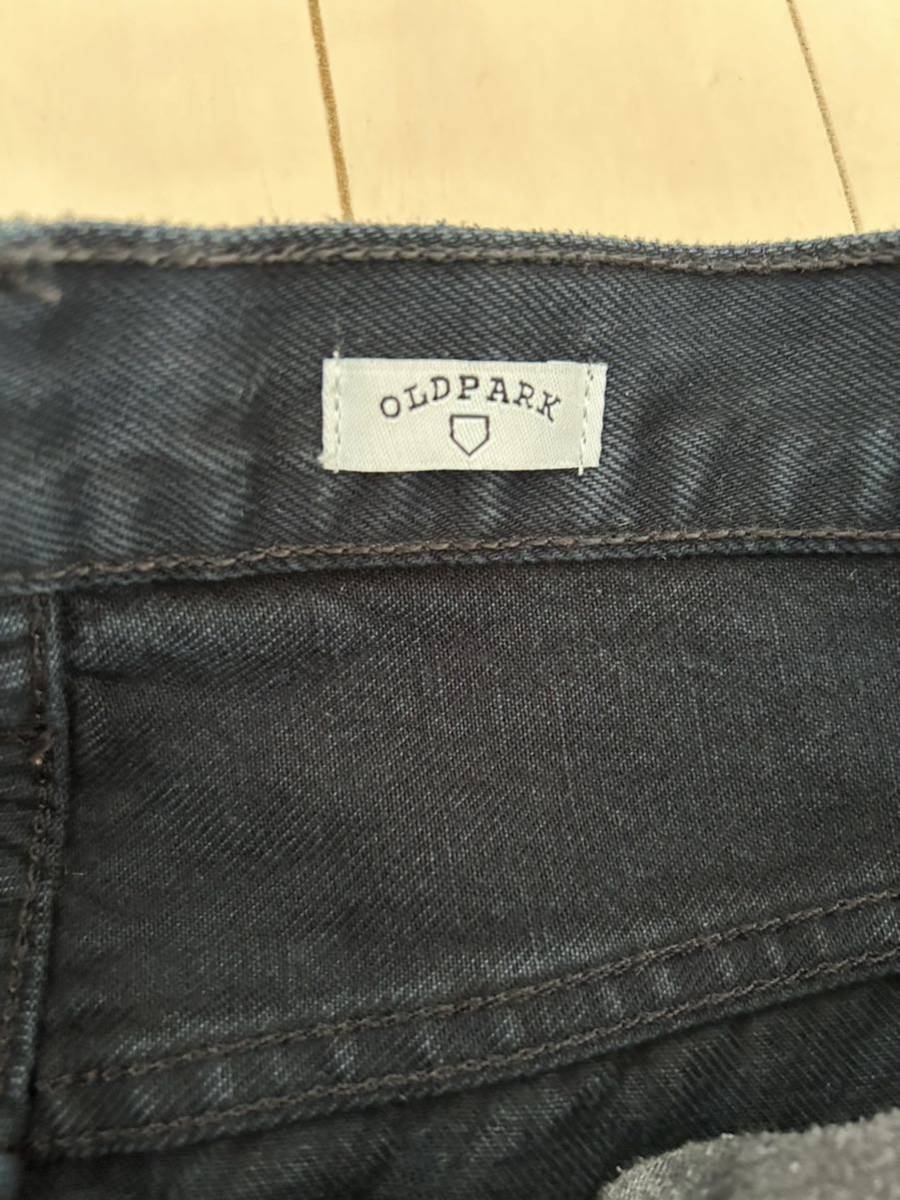 oldpark bias jeans ブラック サイズM オールドパーク バイアス バギージーンズ リメイク デニム_画像6