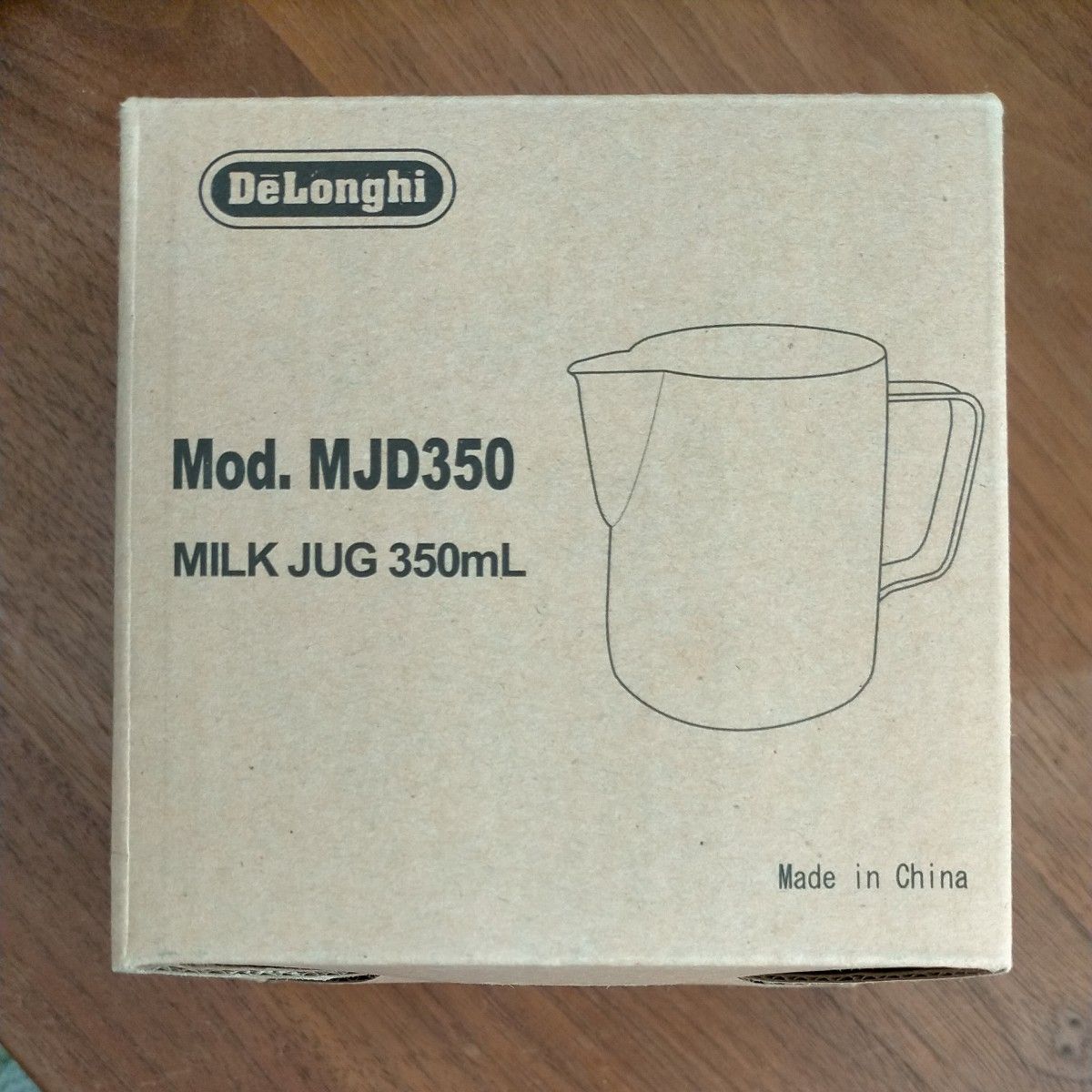 DeLonghi デロンギ カップ ステンレス製ミルクジャグ MJD350 milk jug コーヒーマシン 350 2oz