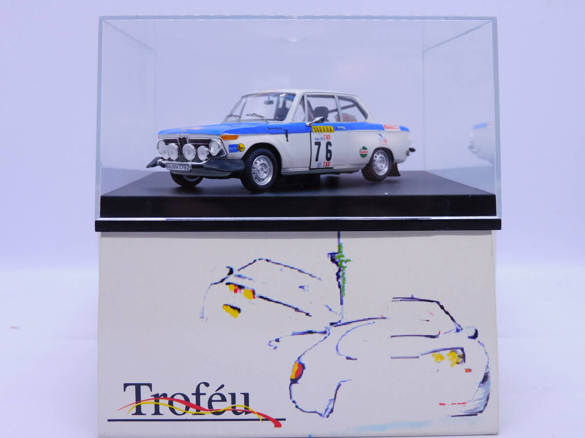 * Trofeu BMW 2002 Ti &#34;1ST TAP Rally Portugal 1972&#34;1/43 *