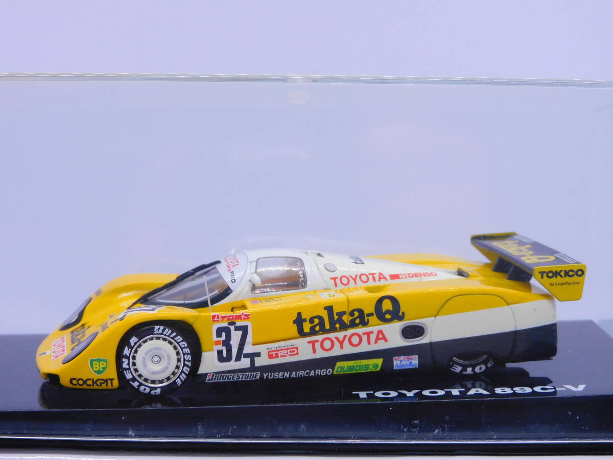 ☆ Q-MODEL taka-Q TOYOTA 89C-V 1989 Le Mans 1/43 タカQ トヨタ ☆の画像2