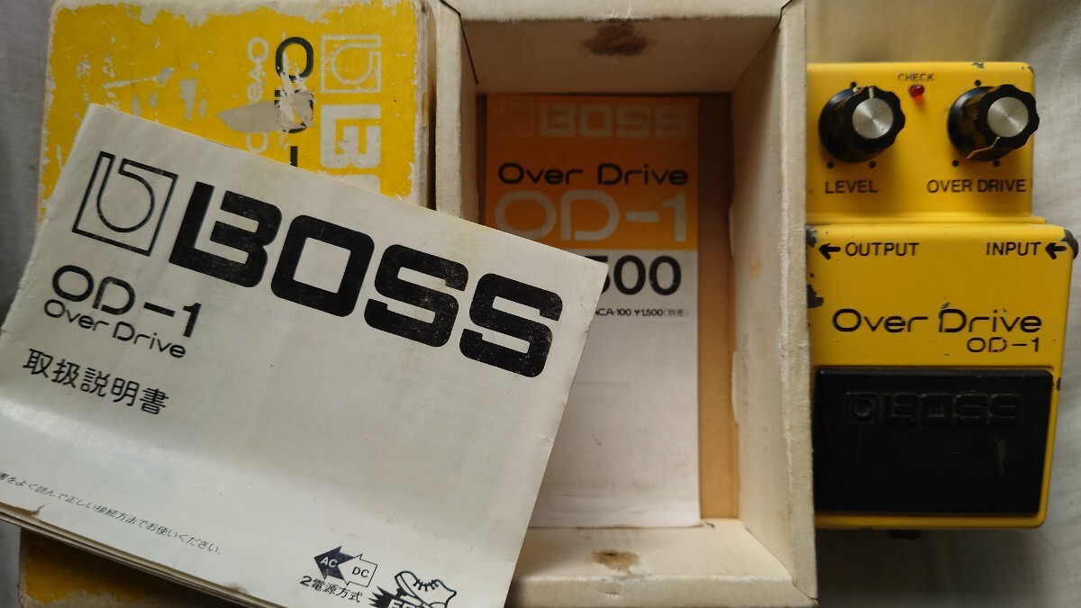 BOSS OD-1 クアッドオペアンプ NEC μPC4741C 8700_画像1