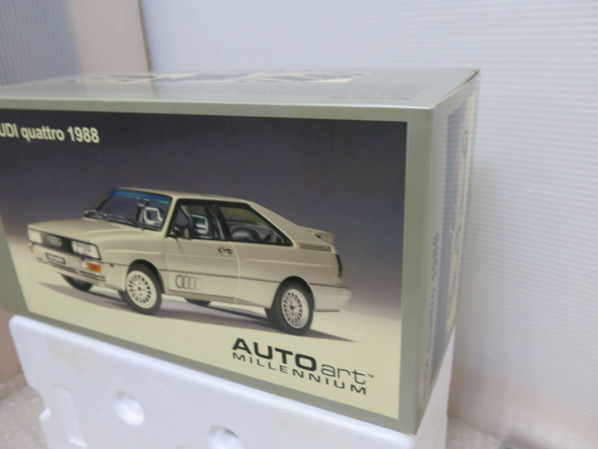 ※空箱※ AUTOart オートアート AUDI quattro 1988 オートアート  アウディの画像2