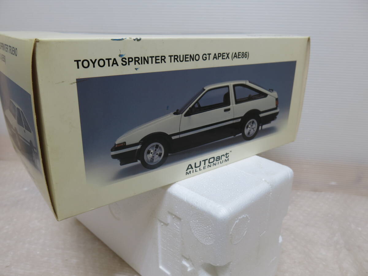 ※空箱※ ＴＯＹＯＴＡ ＳＰＲＩＮＴＥＲ ＴＲＵＥＮＯ ＧＴ ＡＰＥＸ （ＡＥ８６） 86 トレノ ＡＵＴＯart オートアートの画像6