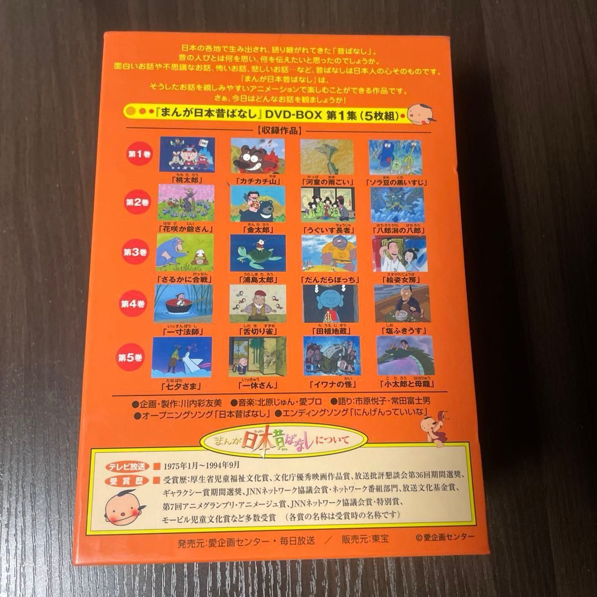 DVD まんが日本昔ばなし　第1集　第2集　第3集　第4集　上集　美品！　セサミストリートトランプ付き！　　単三電池付き！毎日放送