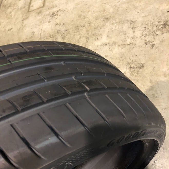 収納袋付 送料無料 新品 2本セット (MP0292.8) 225/35R19 88Y GOODYEAR EAG F1 SUPERSPORT XL FP 2020年以降製造 225/35/19 夏タイヤ,_画像2