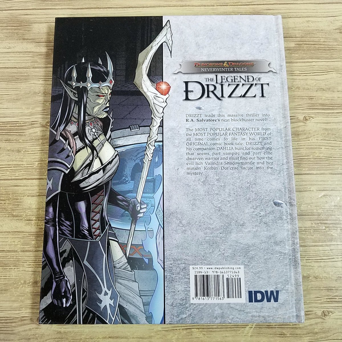 アメコミ[ダークエルフ物語外伝 英語版 THE LEGEND OF DRIZZT] IDWコミック 洋書 英語 Ｄ＆Ｄ ドリッズト【送料180円】_画像6