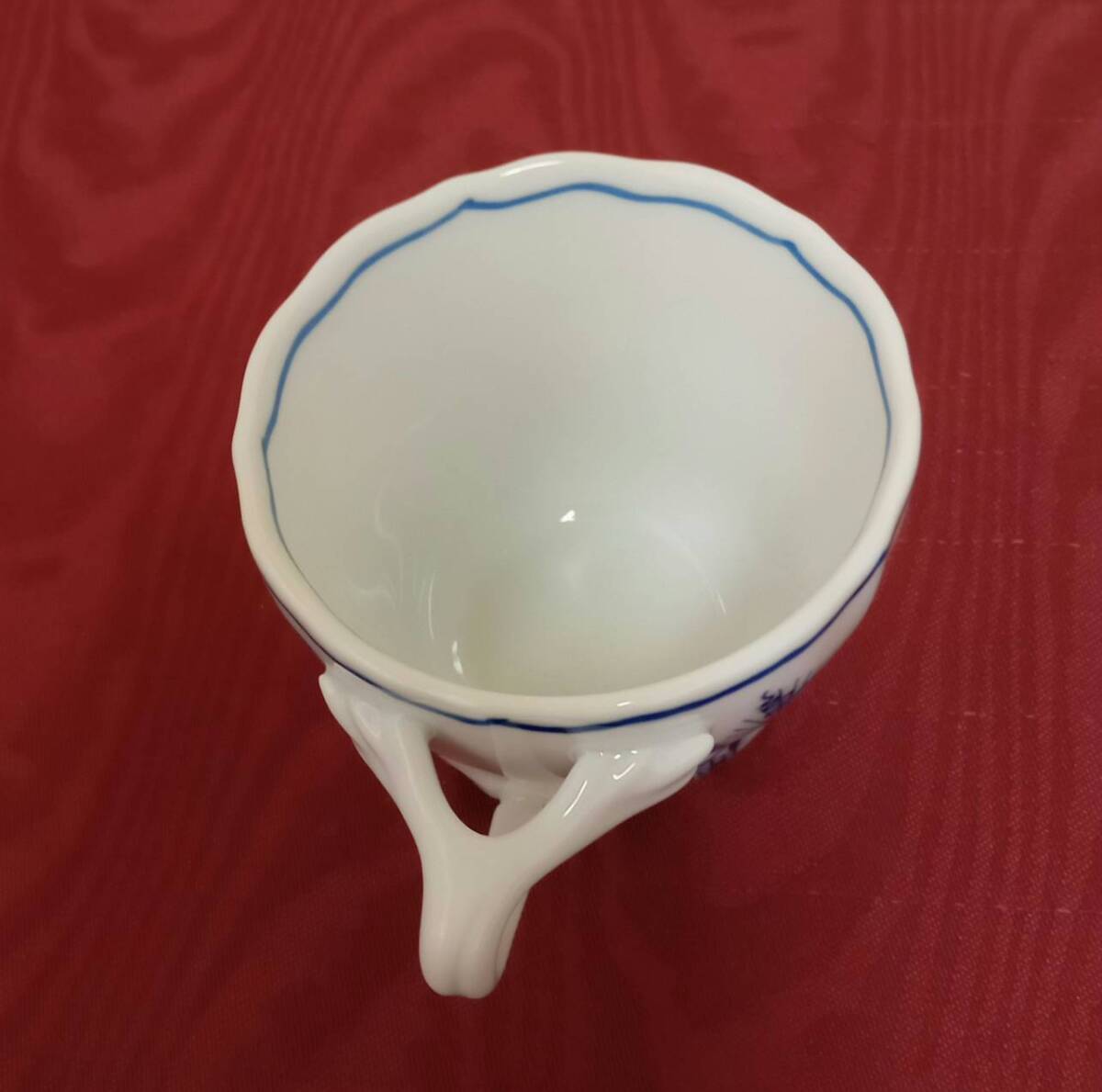 【Blue Danuble カップ ソーサー 5客組】洋食器 磁器 陶器 茶器【B2-2-3】0328_画像7