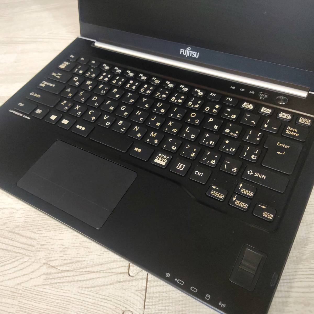 薄型 LIFEBOOK 14型 U772/G Win10Pro/Core i5-3437U/4GB/320GB/SSDi100 動作確認済み/動画有 ウルトラブック FMVNU8BE 富士通 ノートPC_画像5