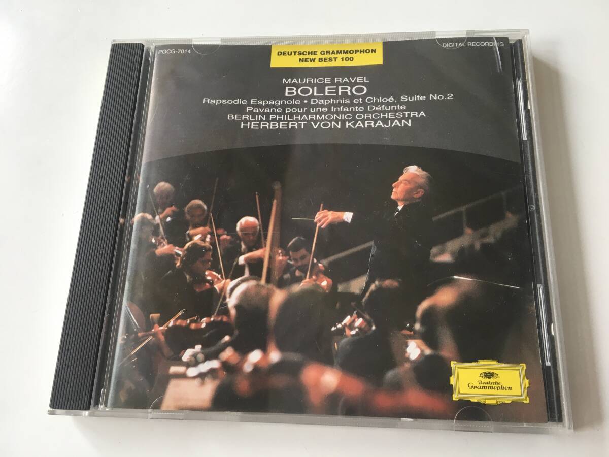 24228CD●カラヤン ラヴェル ボレロ 管弦楽名曲集 Karajan Bolro Ravel / POCG-7014の画像1