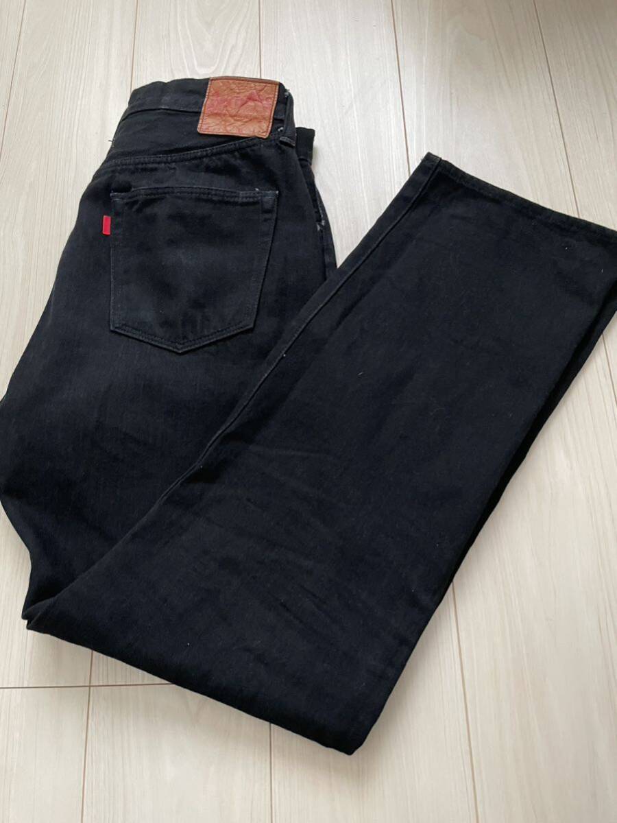 【早い者勝ち】BRYCELAND'S DENIM ブライスランズ デニム 933 BLACK JEANS ブラック ジーンズ デニム / リーバイス ブラックデニム の画像8