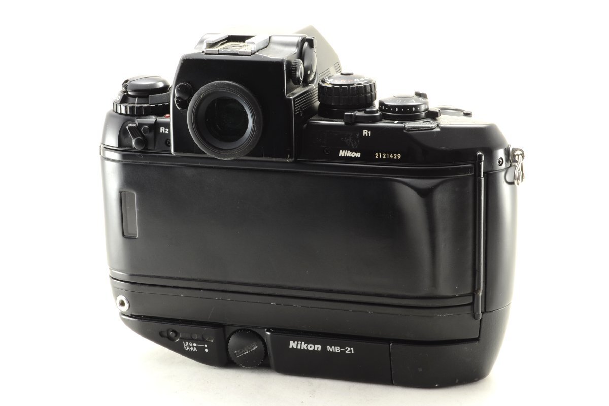 【並品・本体のみ】Nikon ニコン F4 ボディ / MB-21（おまけ） / 動作品 #4387_画像2