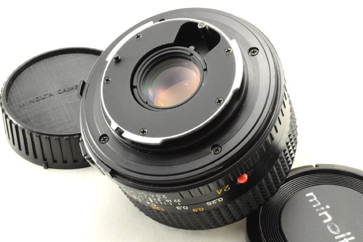 【良上品】MINOLTA ミノルタ MD 24mm F2.8 / 光学クリアー #4388_画像2