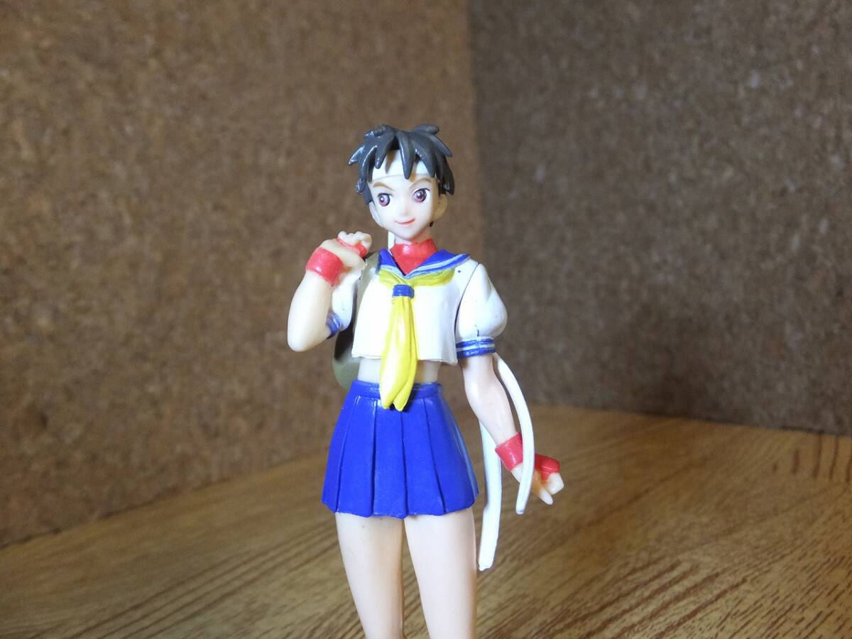  Capcom HGIF Street Fighter girl z collection 2 Sakura height 89mm