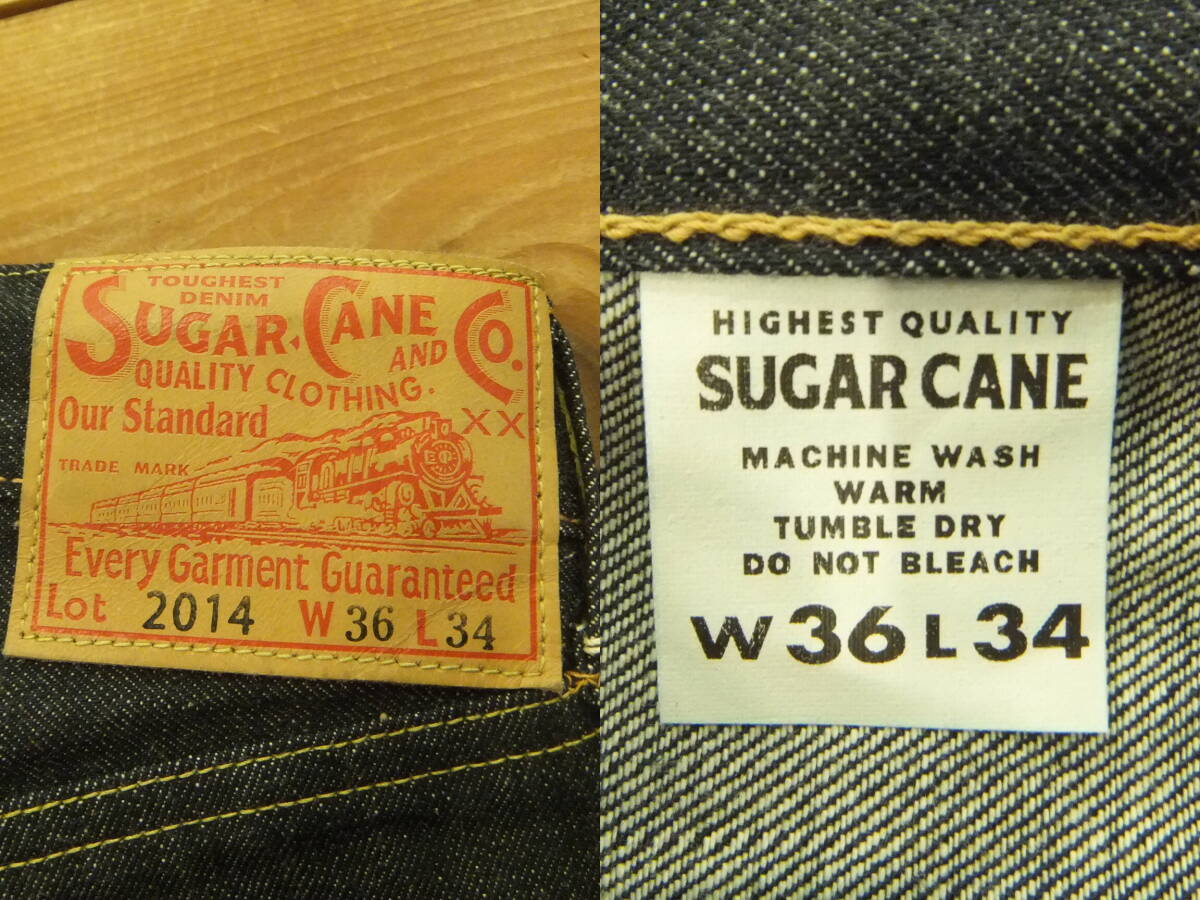  Восток Sugar Cane стандартный магазин маленький .. распорка type джинсы новый товар [ модель Ⅲ][12 унция темно синий Denim ][W36]. бесплатная доставка!! SC42014N-420
