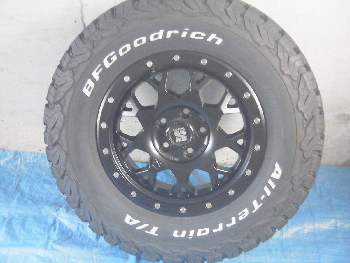 BFグッドリッチAll-Terrain 245/70R16 ホワイトレター2022年製造 / MLJ XTREME-Jホィール16インチ7.0J PCD114.3 5H ET35の画像2