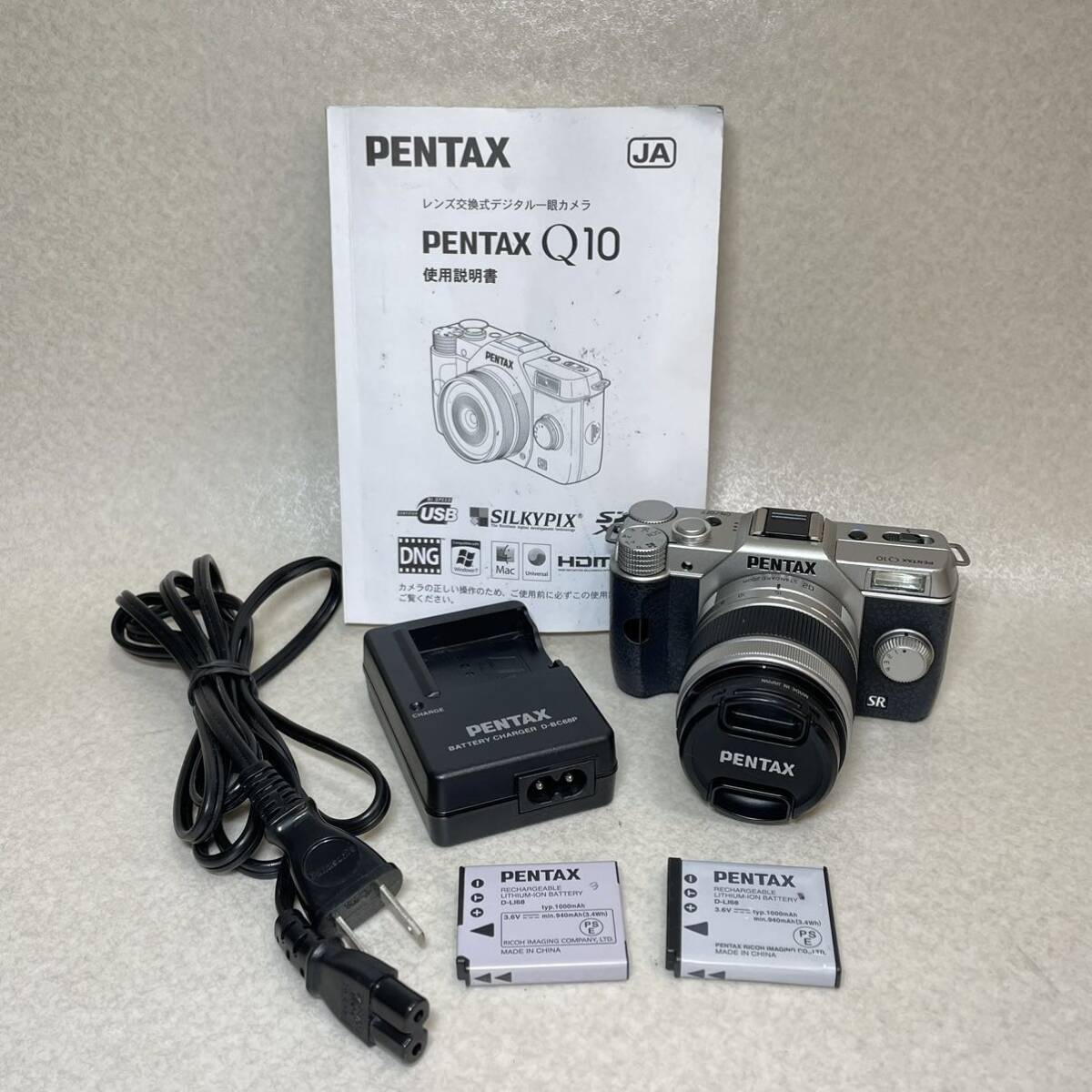 W2-3） PENTAX Q10 smc PENTAX 1:2.8-4.5 5-15mm ED AL デジタルミラーレス 一眼カメラ（88）_画像1