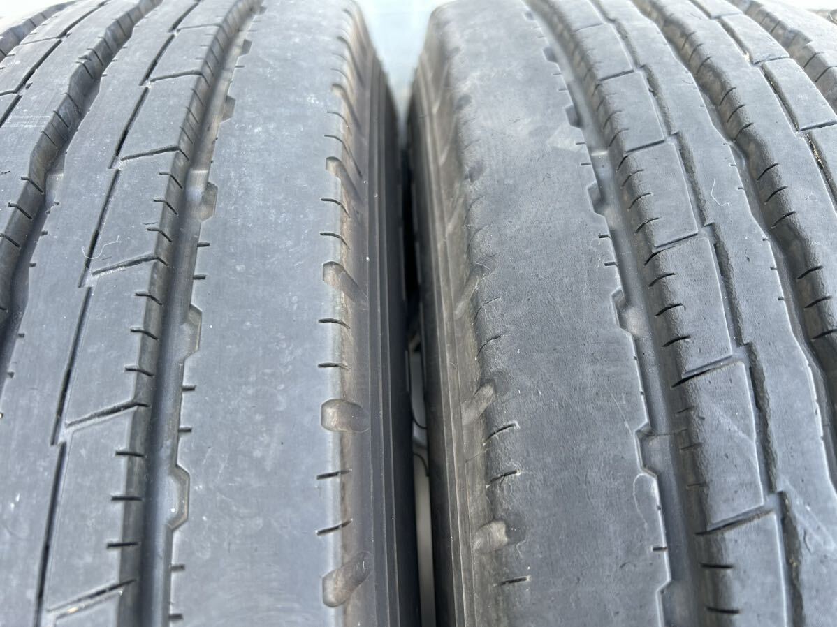 2021年 YOKOHAMA 195/70R15.5 109/107LT LT151R バリ山サマホイール付き6本、9.85mm前後、TOPY、15×5.25SW、5穴、キャンターガッツに_画像8