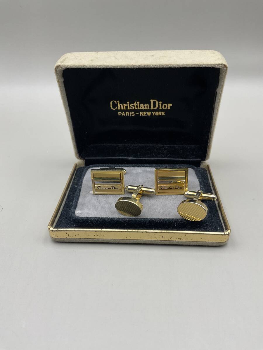 正規品 Christian Dior クリスチャンディオール ネックレス カフス クリアボックス まとめ ゴールド セット_画像2