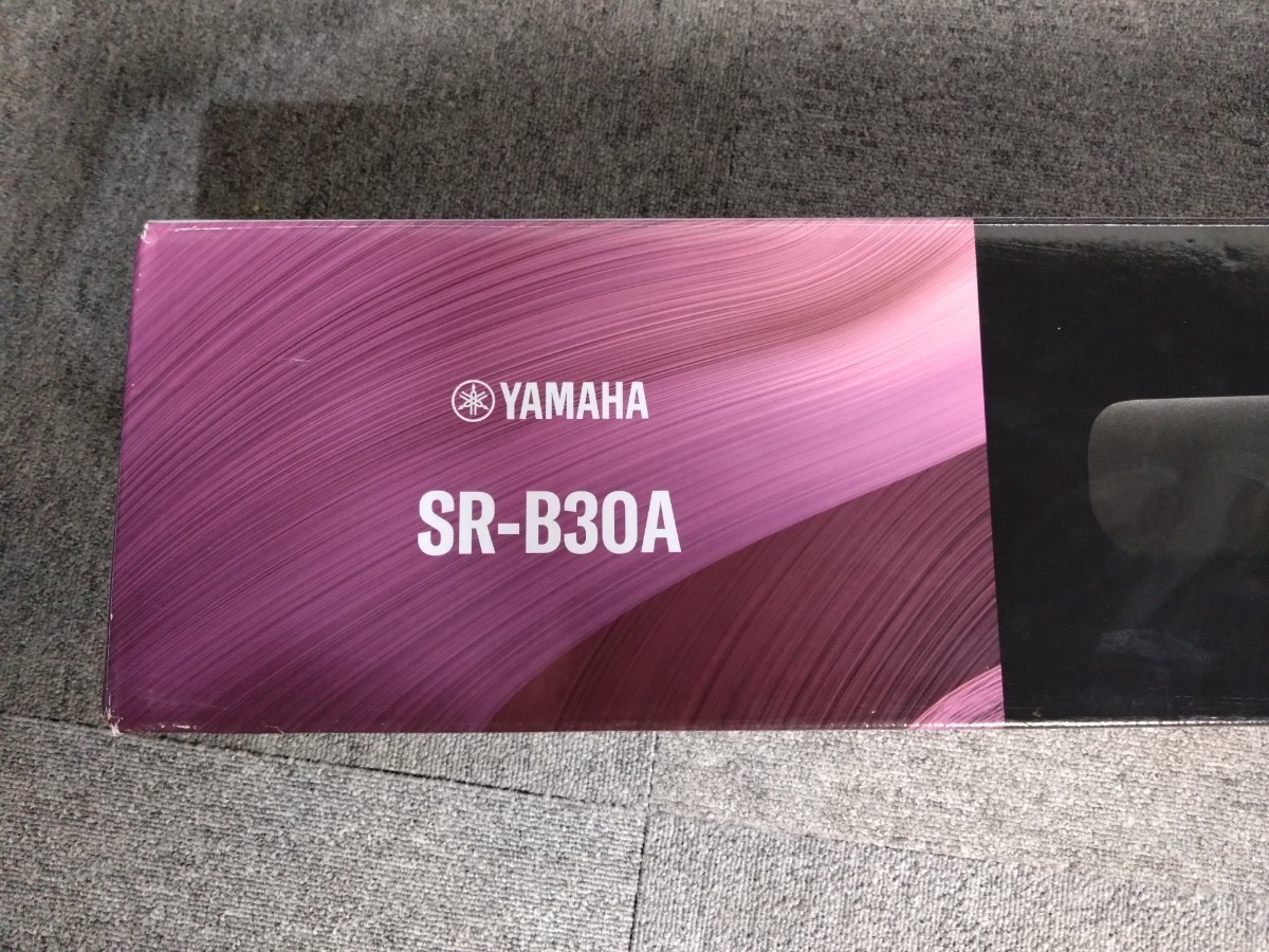 【未使用品】YAMAHA ヤマハ サウンドバー SR-B30A 2023年製 Dolby Atmos対応/Bluetooth/HDMI eARC/光接続/ブラック_画像2