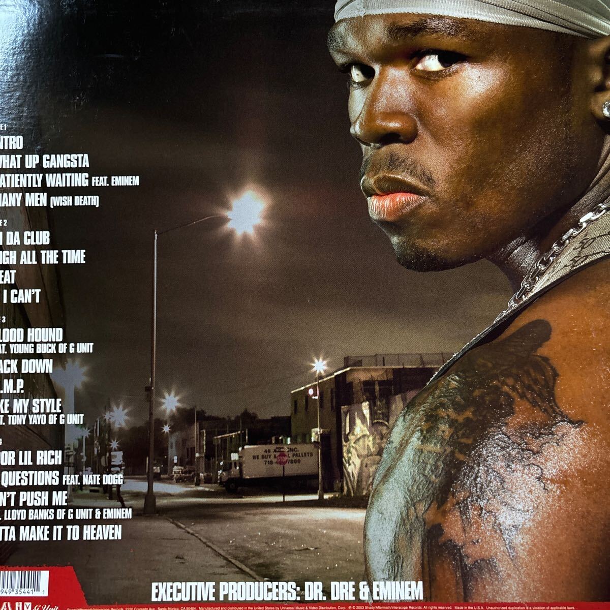 2LP 50 Cent / Get Rich Or Die Tryin' _画像2